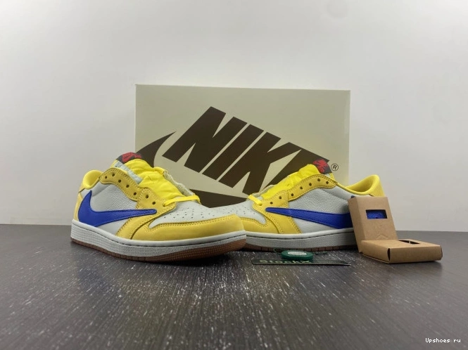 1 Scott Jordan Canary Retro Low SP OG Travis 1013